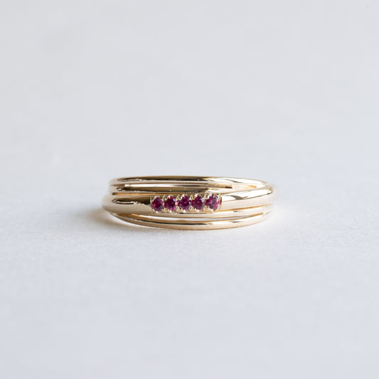 14k Ruby Cocktail Ring