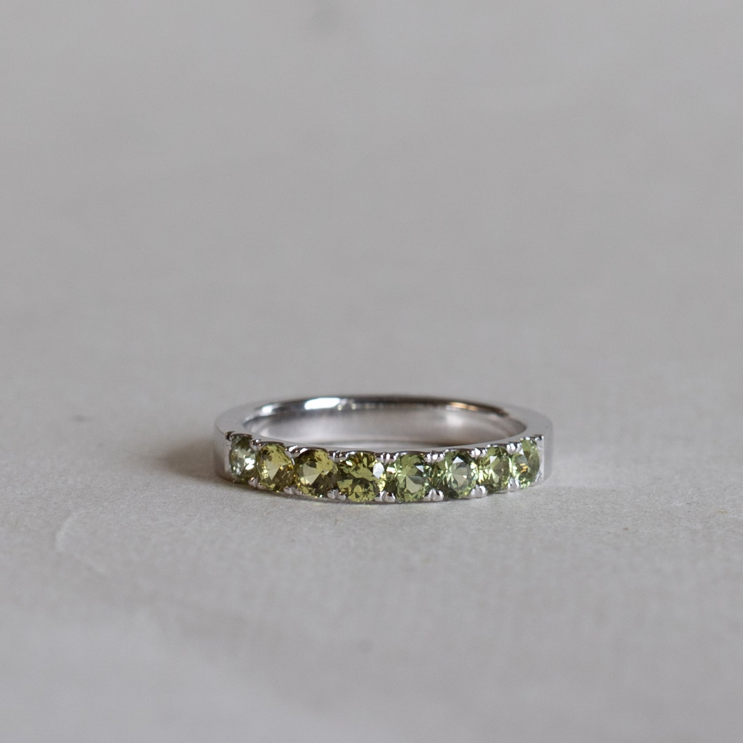 14K Australian Sapphire Anniversary Band
