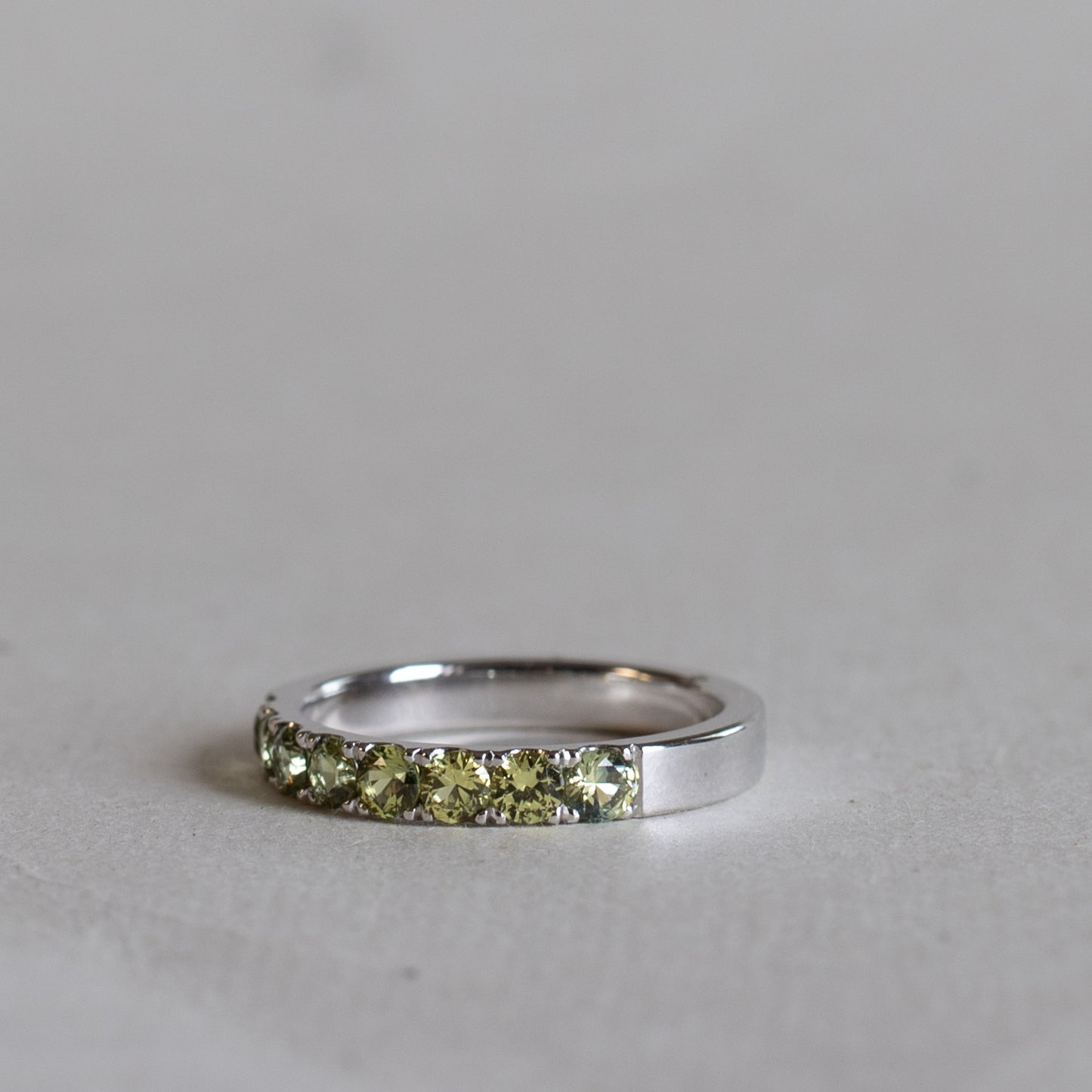 14K Australian Sapphire Anniversary Band