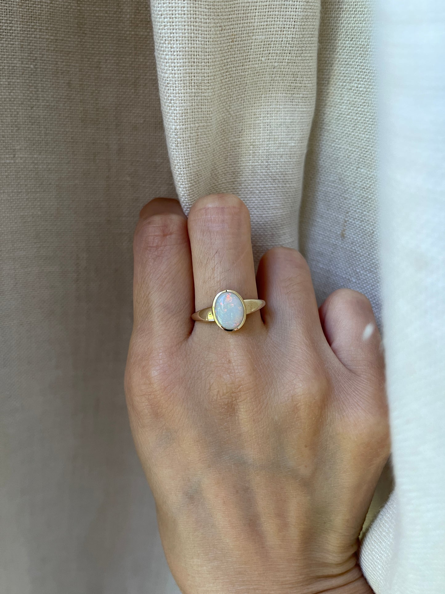 14K Opal Ring