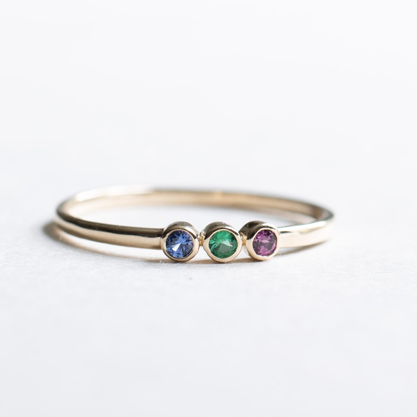 14K Trio Ring