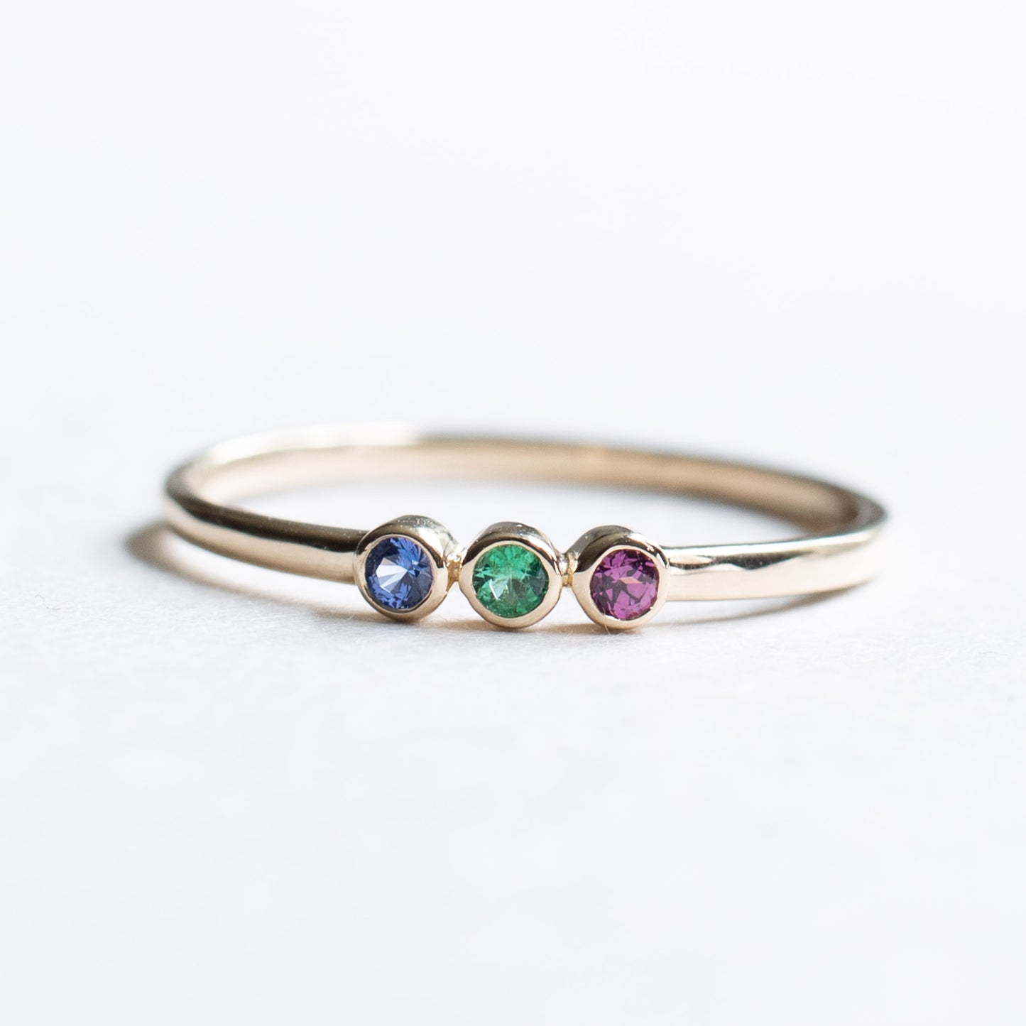 14K Trio Ring
