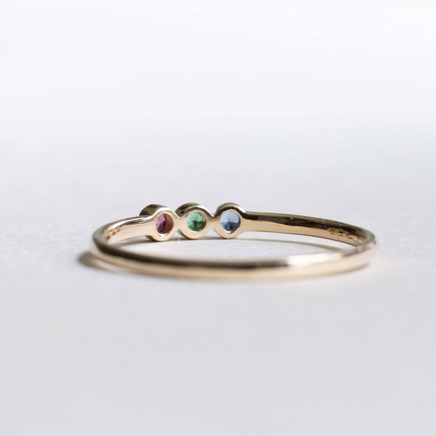 14K Trio Ring