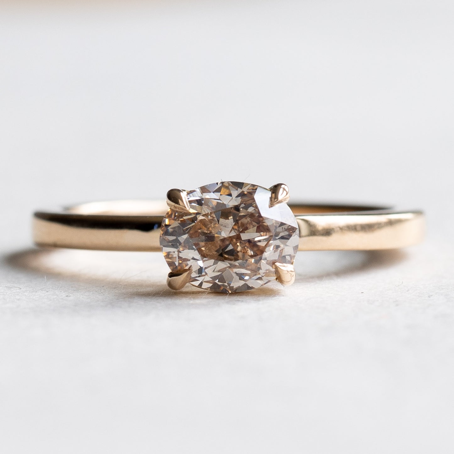 18K East West 1.023 Carat Diamond Ring