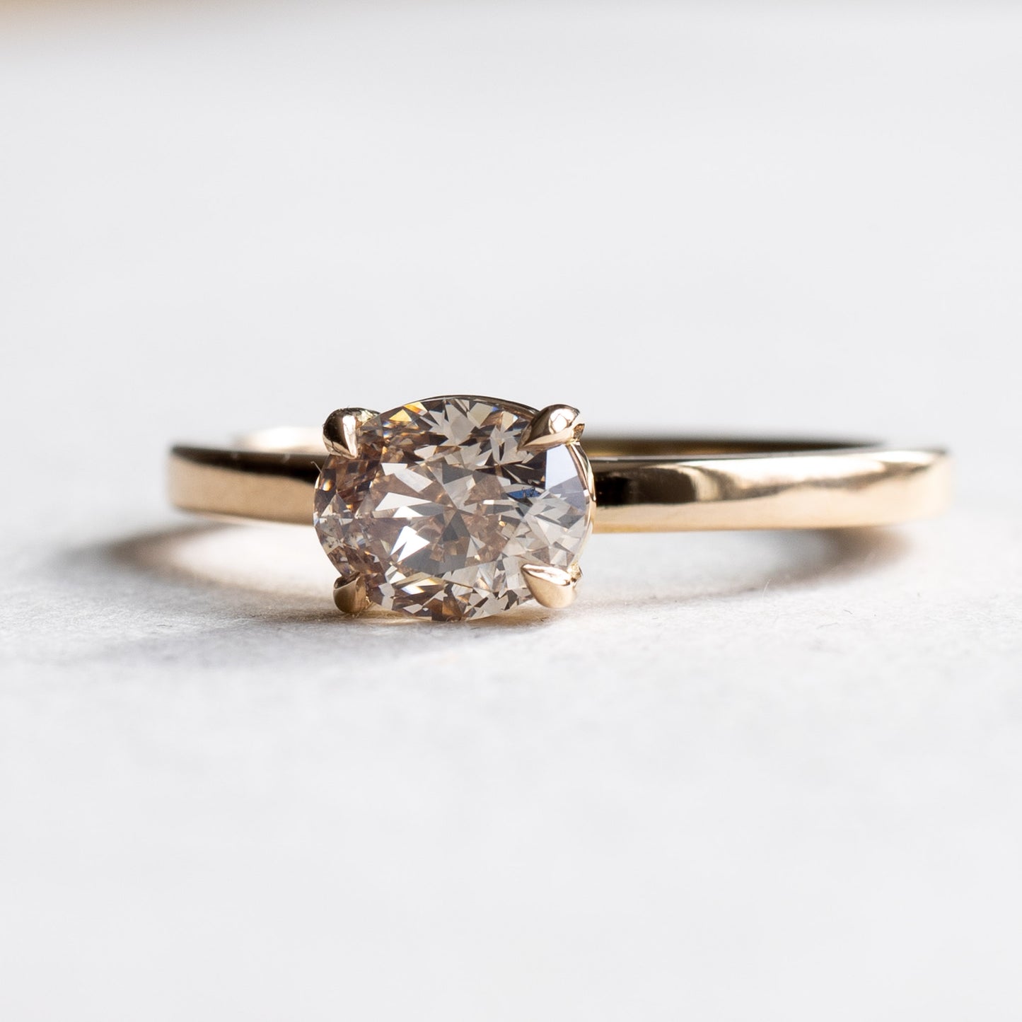 18K East West 1.023 Carat Diamond Ring