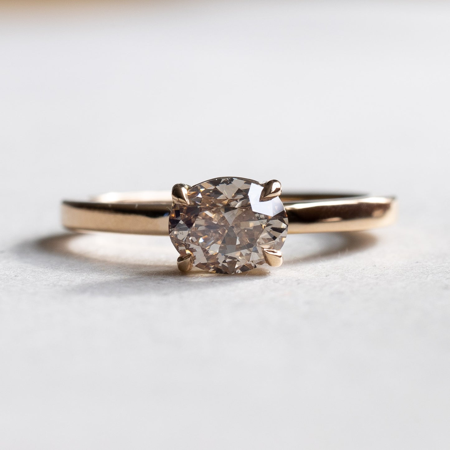18K East West 1.023 Carat Diamond Ring
