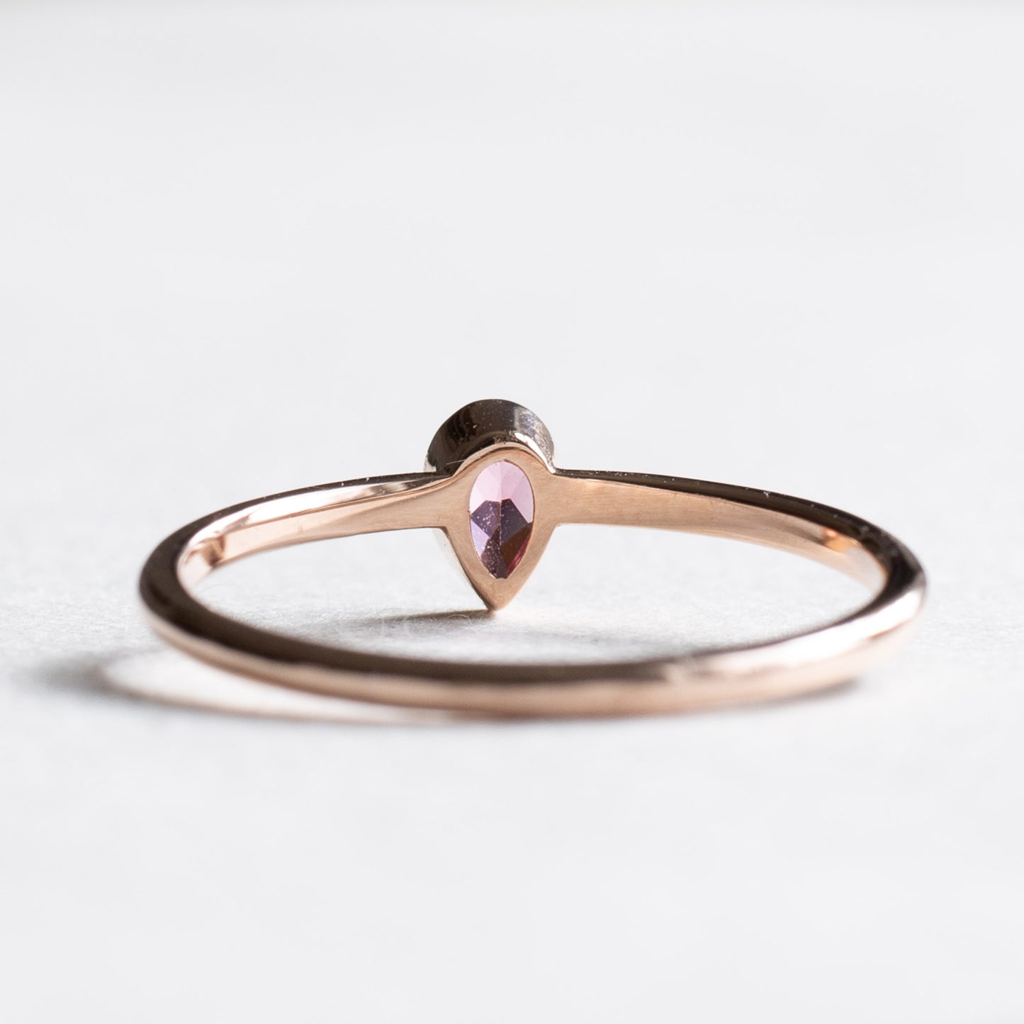 14K Pink Tourmaline Ring