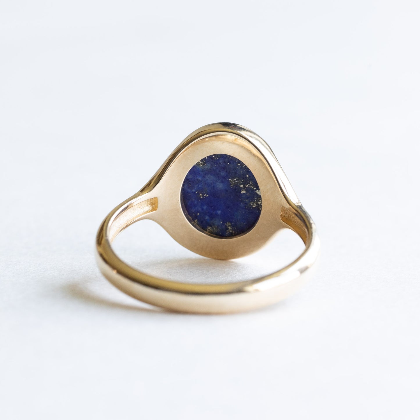 14K Lapis Lazuli Signet
