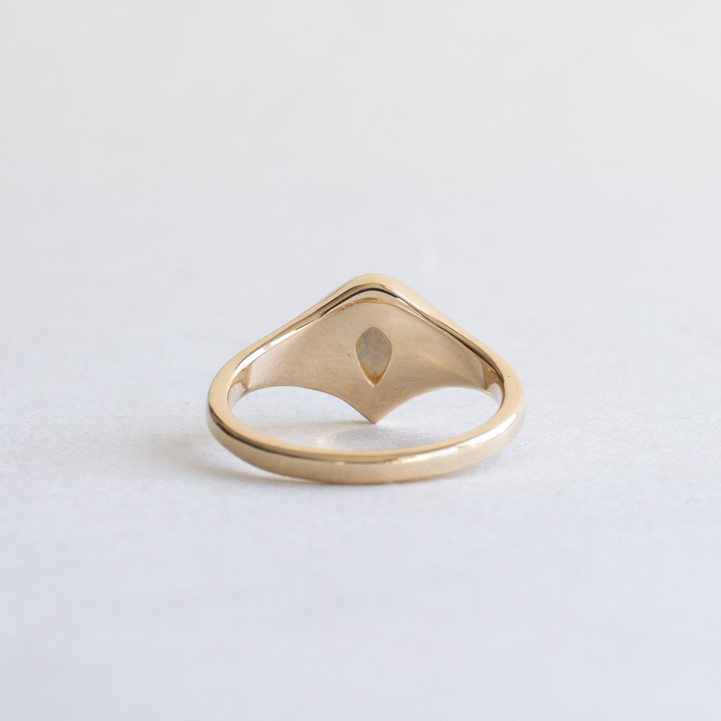 Australian Pear Opal Ring