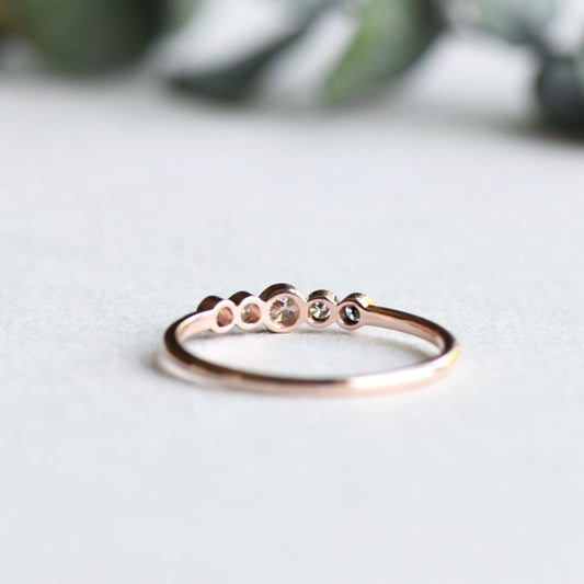 14k Five Stone Diamond Ring
