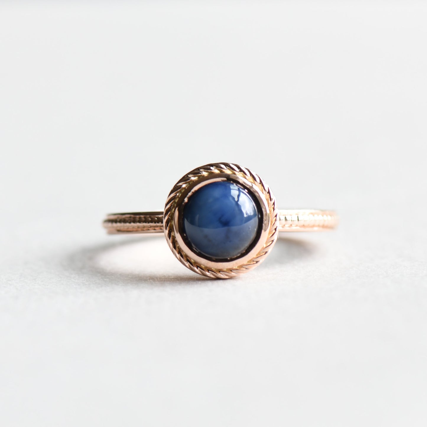 14K Star Sapphire Ring