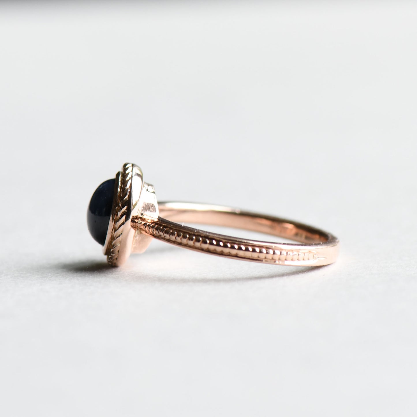 14K Star Sapphire Ring