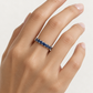 Sapphire Platinum Band