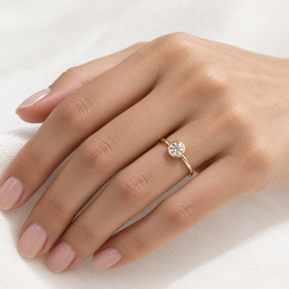 14K 0.5 Carat Diamond Ring