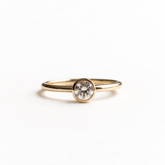 14K 0.5 Carat Diamond Ring