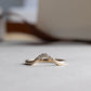14K Diamond Ring Guard