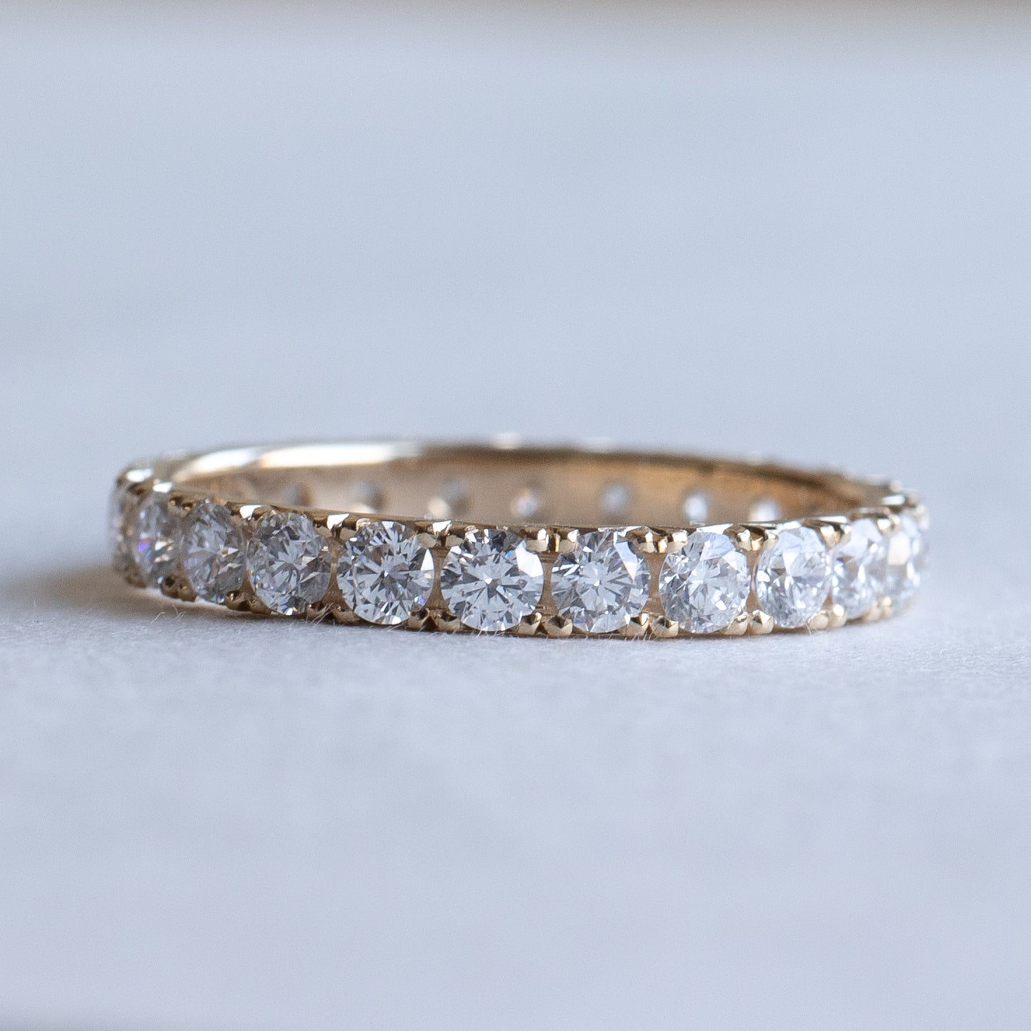 18K 1.56TCW Diamond Eternity Band