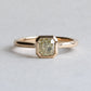 18K GIA Yellow Diamond Ring