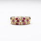 18K Estate Ruby Diamond Ring