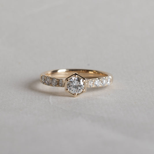 14K 0.5 Carat Diamond Ring