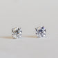 14K 4 CTTW Diamond Studs