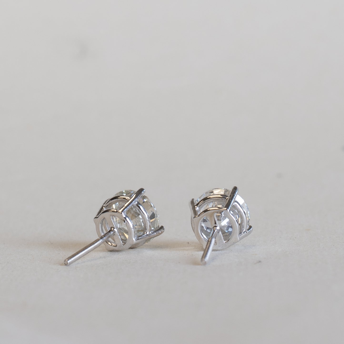 14K 4 CTTW Diamond Studs