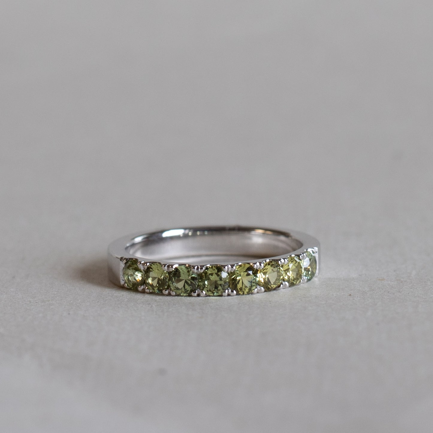 14K Australian Sapphire Anniversary Band