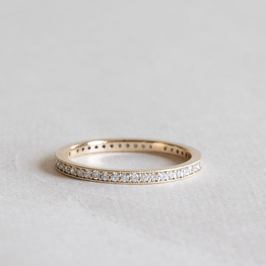 14K 0.4CTTW Diamond Eternity Band