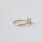 14K Yellow Gold 1 Carat Diamond Engagement Ring