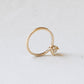 14K Yellow Gold 1 Carat Diamond Engagement Ring