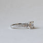Platinum GIA 2 Carat Natural Diamond Ring