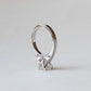 Platinum GIA 2 Carat Natural Diamond Ring