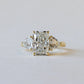 18K Yellow Gold Lab Diamond Engagement Ring, IGI Certified