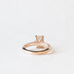 14K Yellow Gold Lab 3CTTW Diamond Engagement Ring