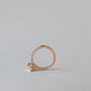 14K Yellow Gold Lab 3CTTW Diamond Engagement Ring