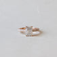 14K Yellow Gold Lab 3CTTW Diamond Engagement Ring