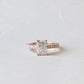 14K Yellow Gold Lab 3CTTW Diamond Engagement Ring