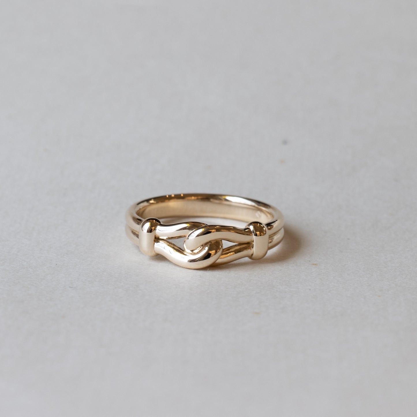14k Yellow Gold Bucket Ring