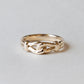 14k Yellow Gold Bucket Ring