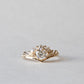 14K Natural Diamond Engagement Ring