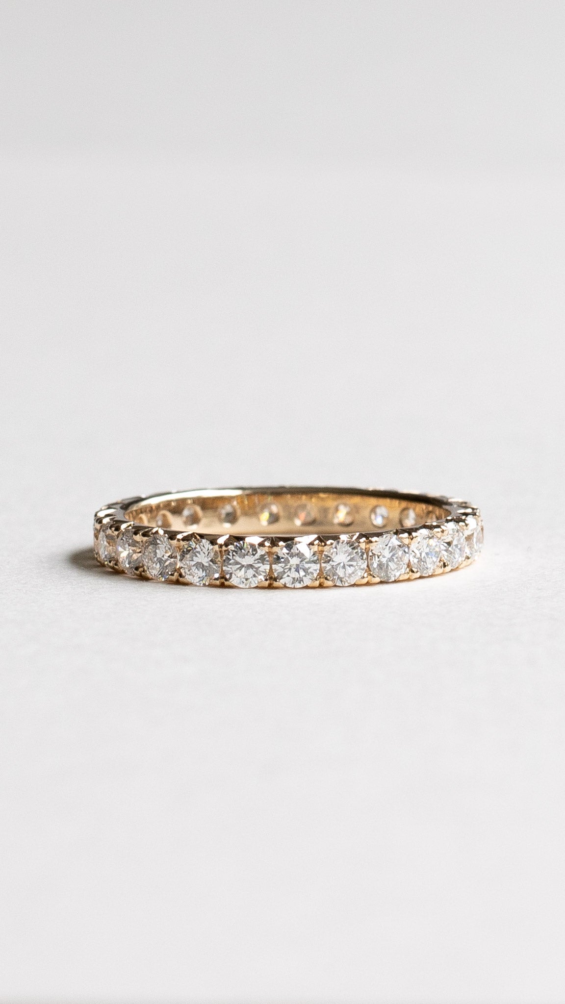 18K 1.56TCW Diamond Eternity Band