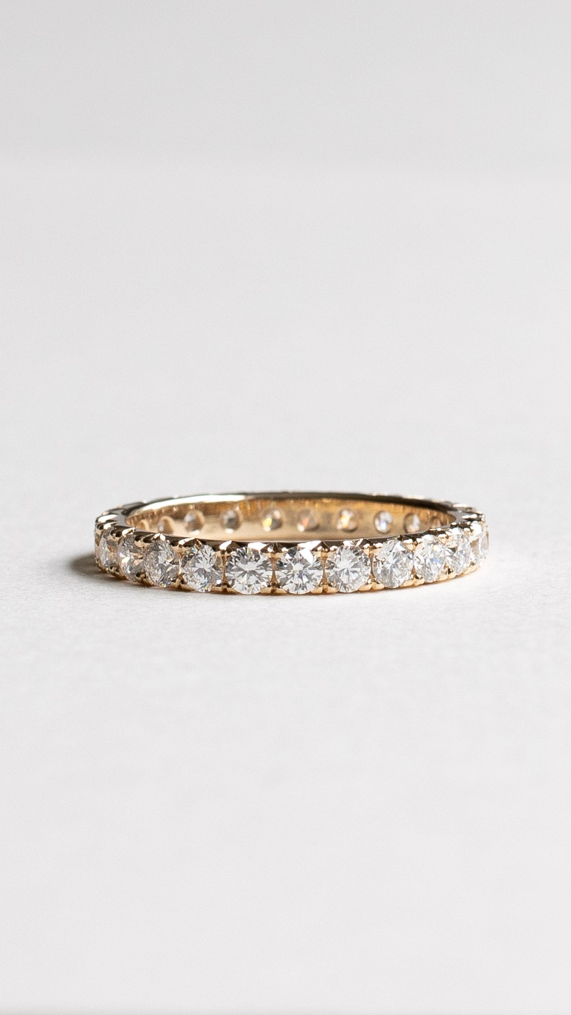 18K 1.56TCW Diamond Eternity Band
