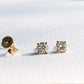 14K 1 CTTW Diamond Studs