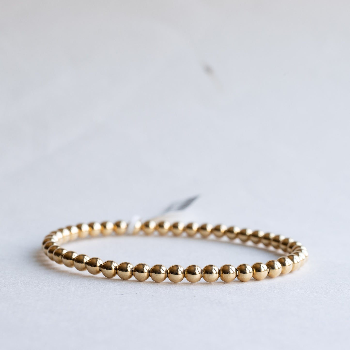 18k Gold Beaded Bracelet