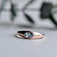 14k Aquamarine Oval Ring