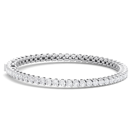 Natural Diamond Tennis Bracelet