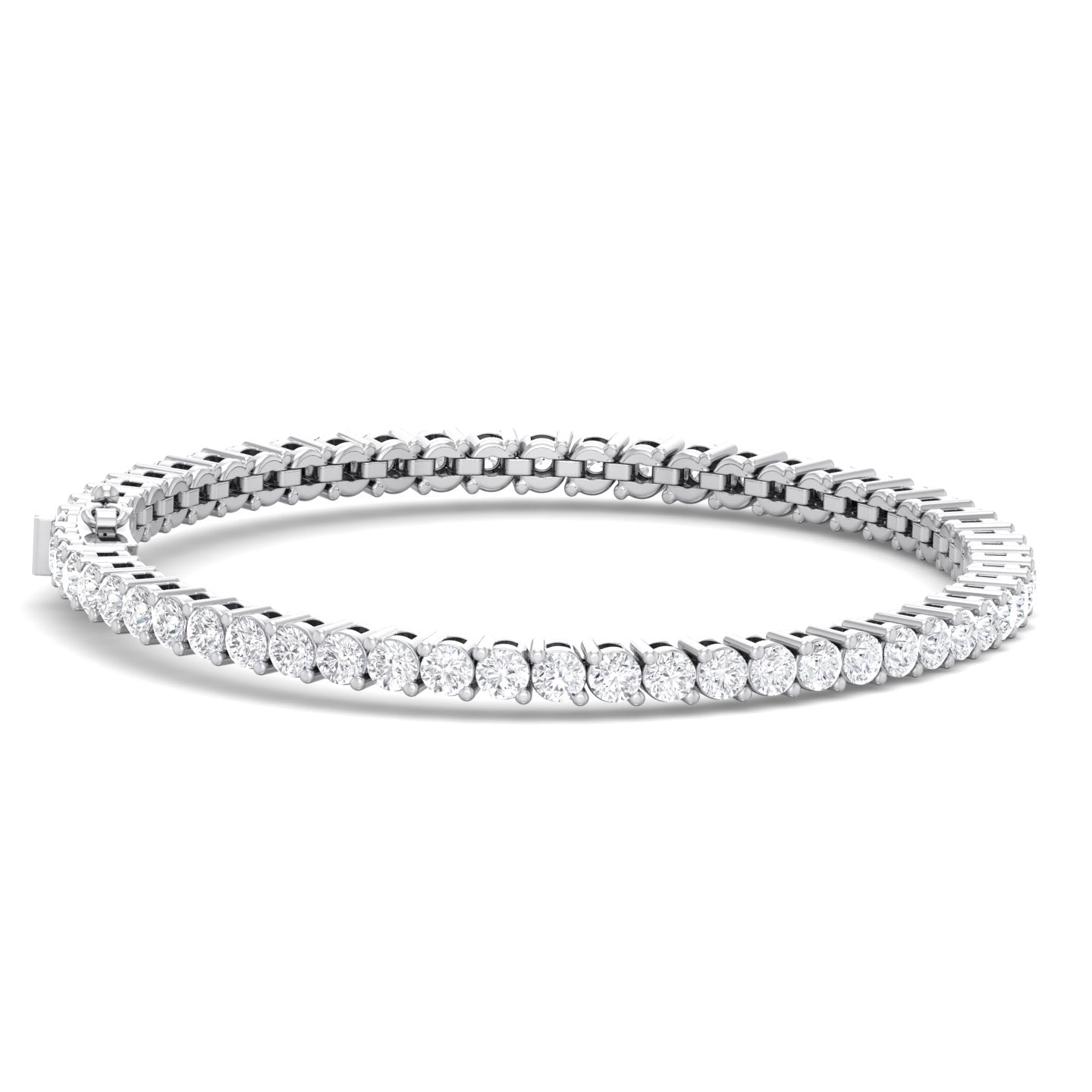 1 cttw Lab Diamond Tennis Bracelet