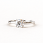 14K White Gold GIA 1.5 Carat Diamond Engagement Ring
