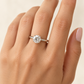 14K White Gold GIA 1.5 Carat Diamond Engagement Ring