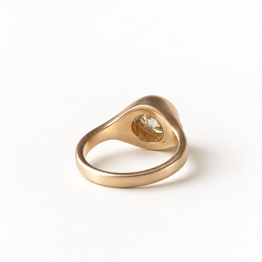 14K 2 Carat Trio Lab Diamond Ring
